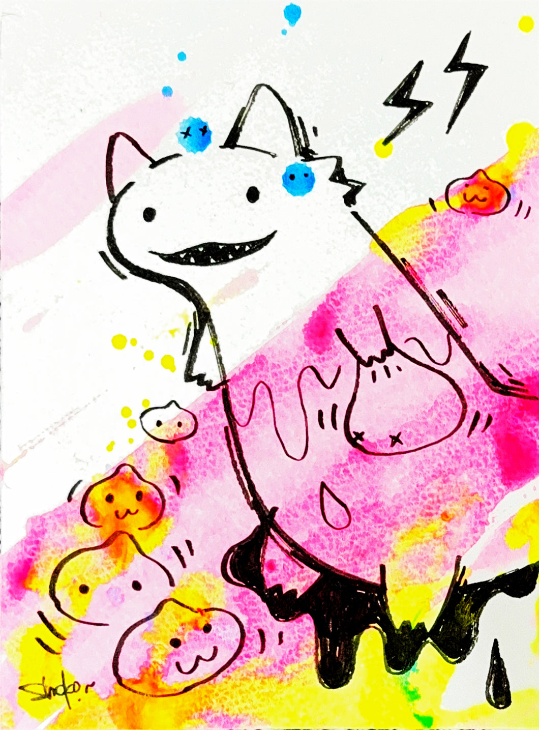 'Shoko Nakazawa original drawing