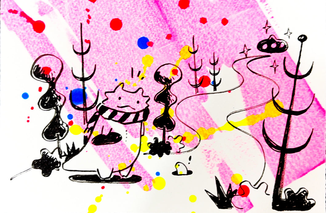 'Shoko Nakazawa original drawing