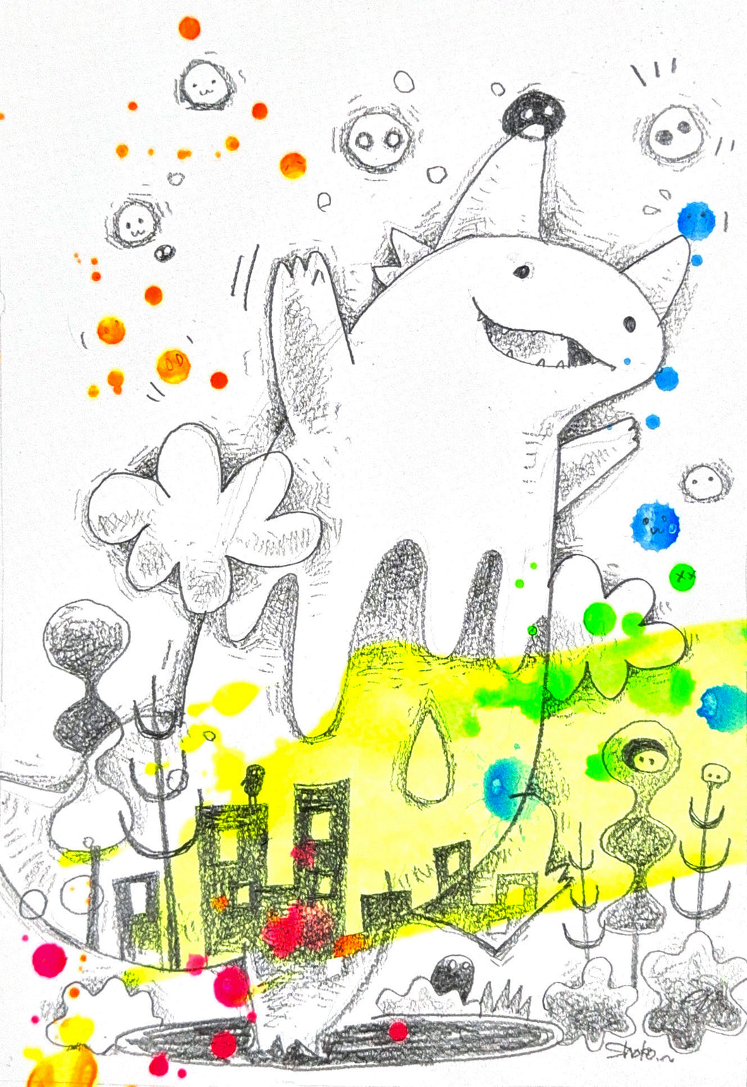 ' Shoko nakazawa original drawing