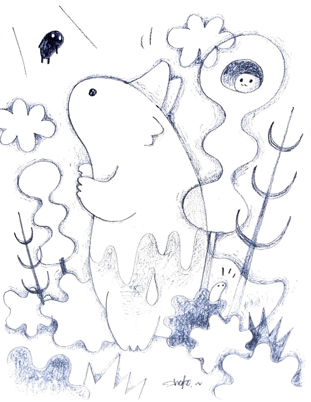 ' Shoko Nakazawa, original drawing