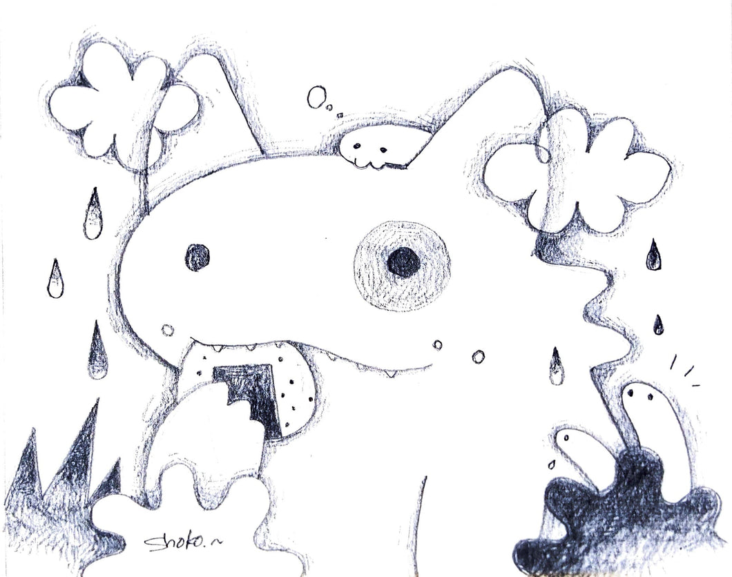 ' Shoko Nakazawa, framed Drawing