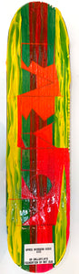 Meguru Yamaguchi collaboration with Katsuzo Yamaguchi", Unique Skateboard Deck